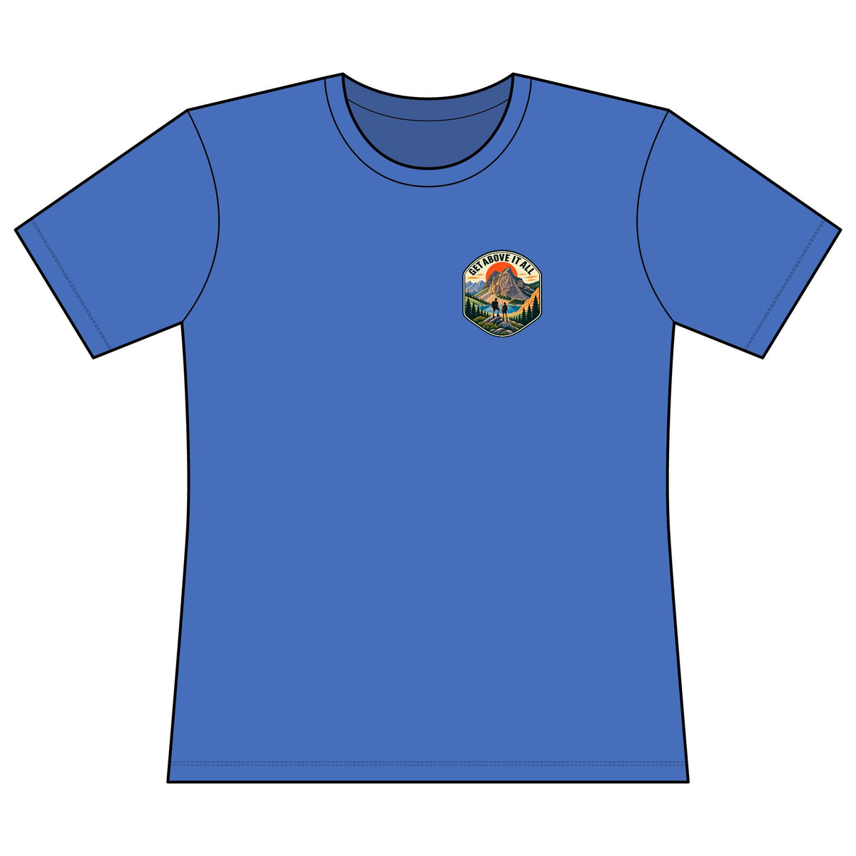 Women's Performance T-Shirt - Classic Badge