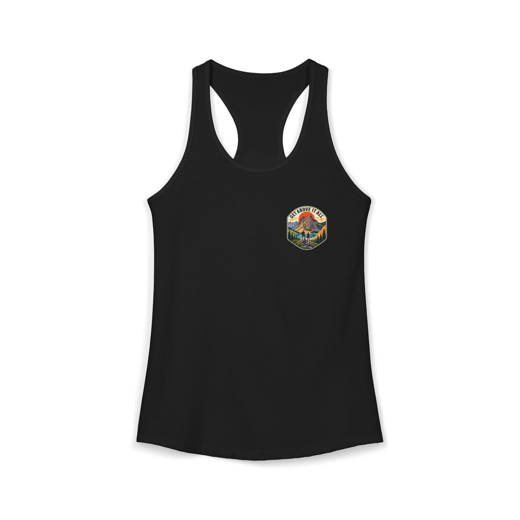 Women's Racerback Tank - Classic Badge