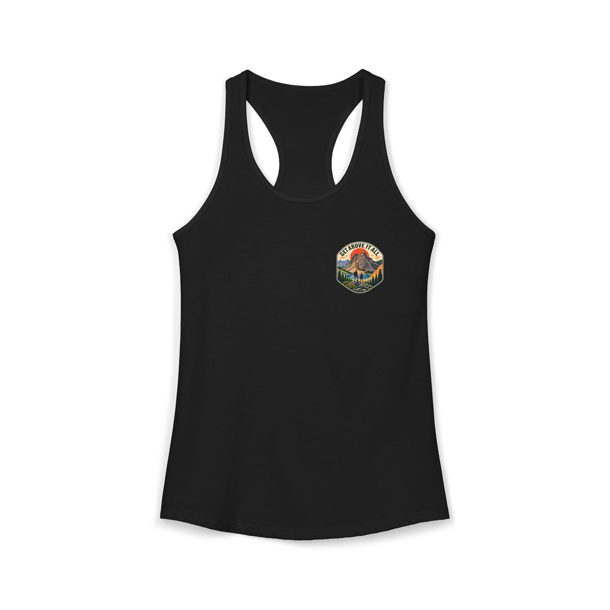 Women's Racerback Tank - Classic Badge