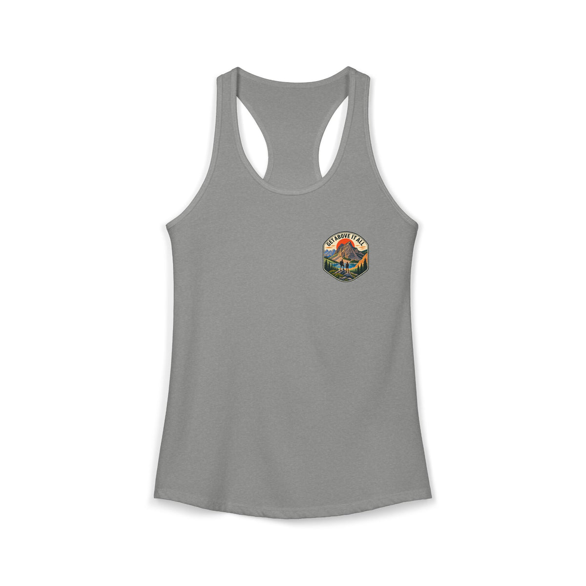 Women's Racerback Tank - Classic Badge