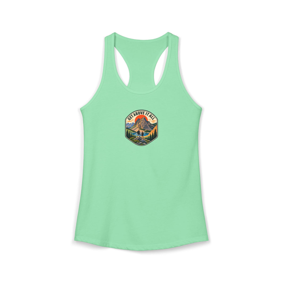 Women's Racerback Tank - Classic Badge