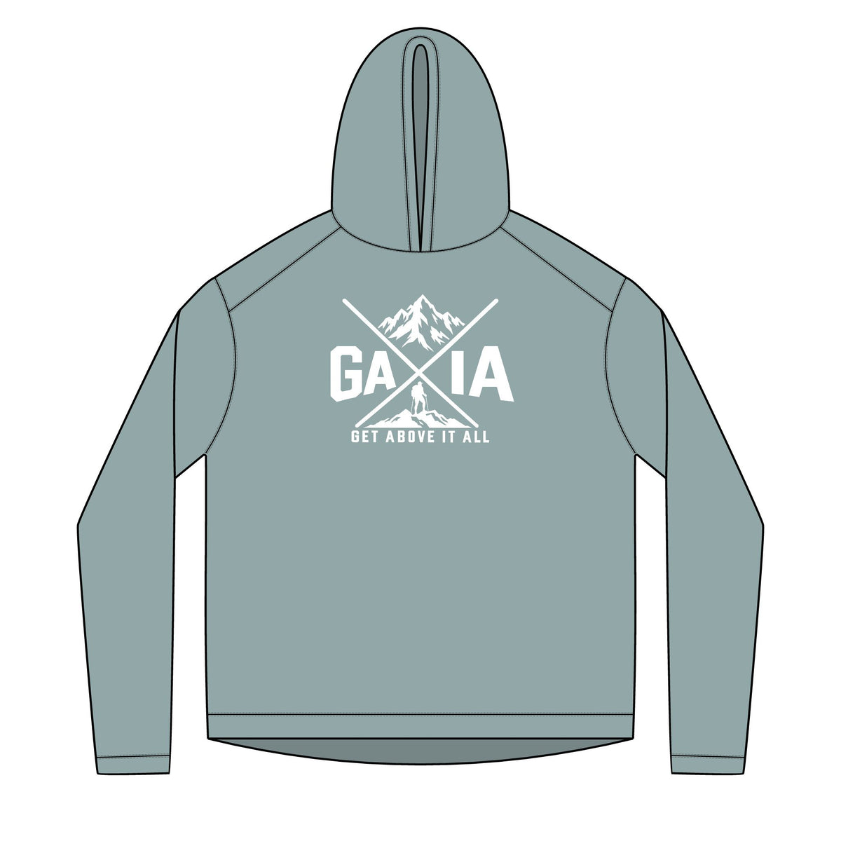 Unisex Sun Hoodie - Summit Cross