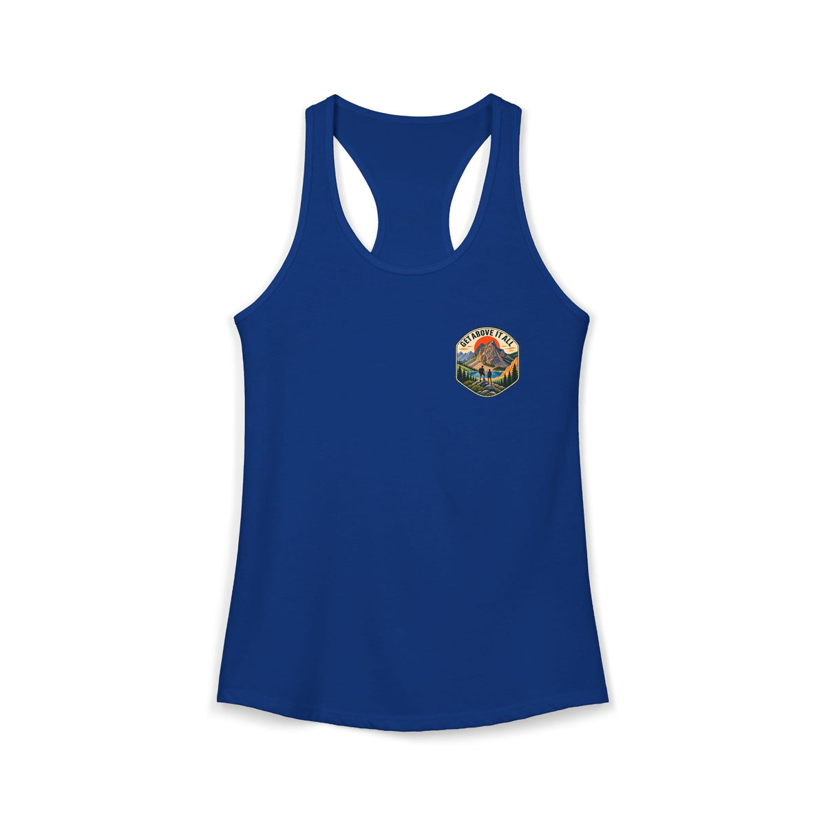 Women's Racerback Tank - Classic Badge