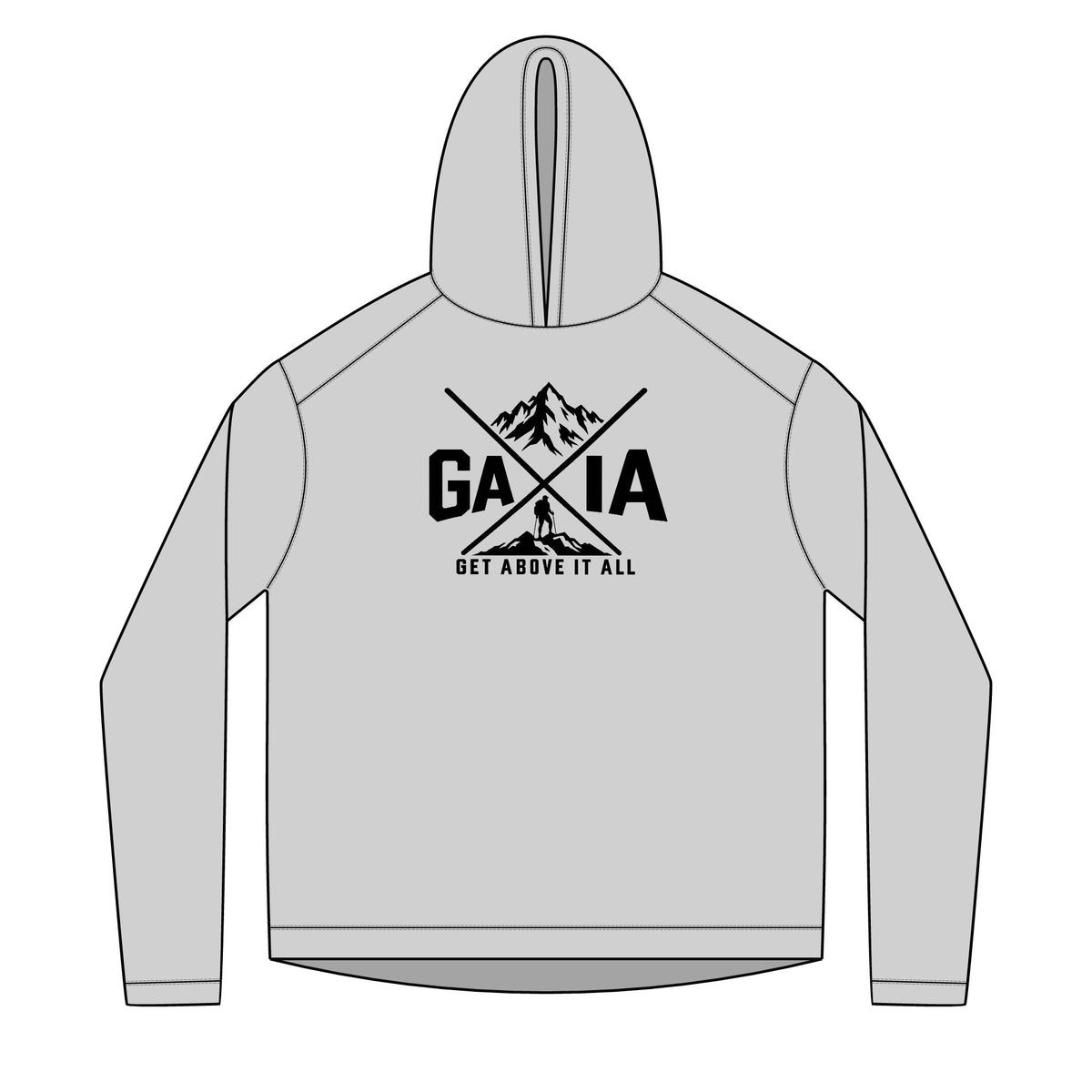Unisex Sun Hoodie - Summit Cross
