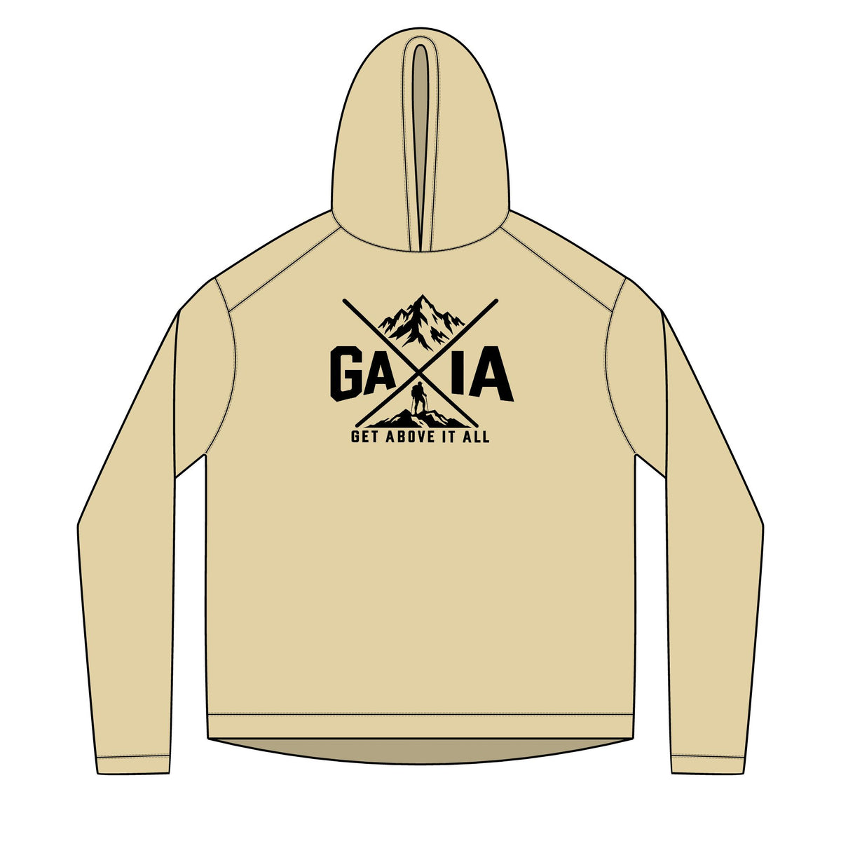 Unisex Sun Hoodie - Summit Cross