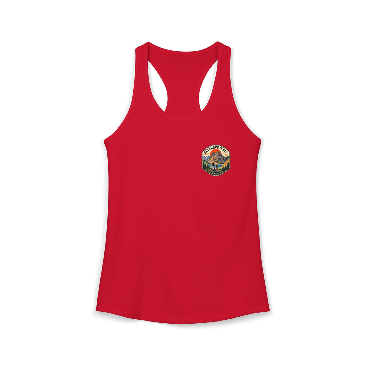 Women's Racerback Tank - Classic Badge
