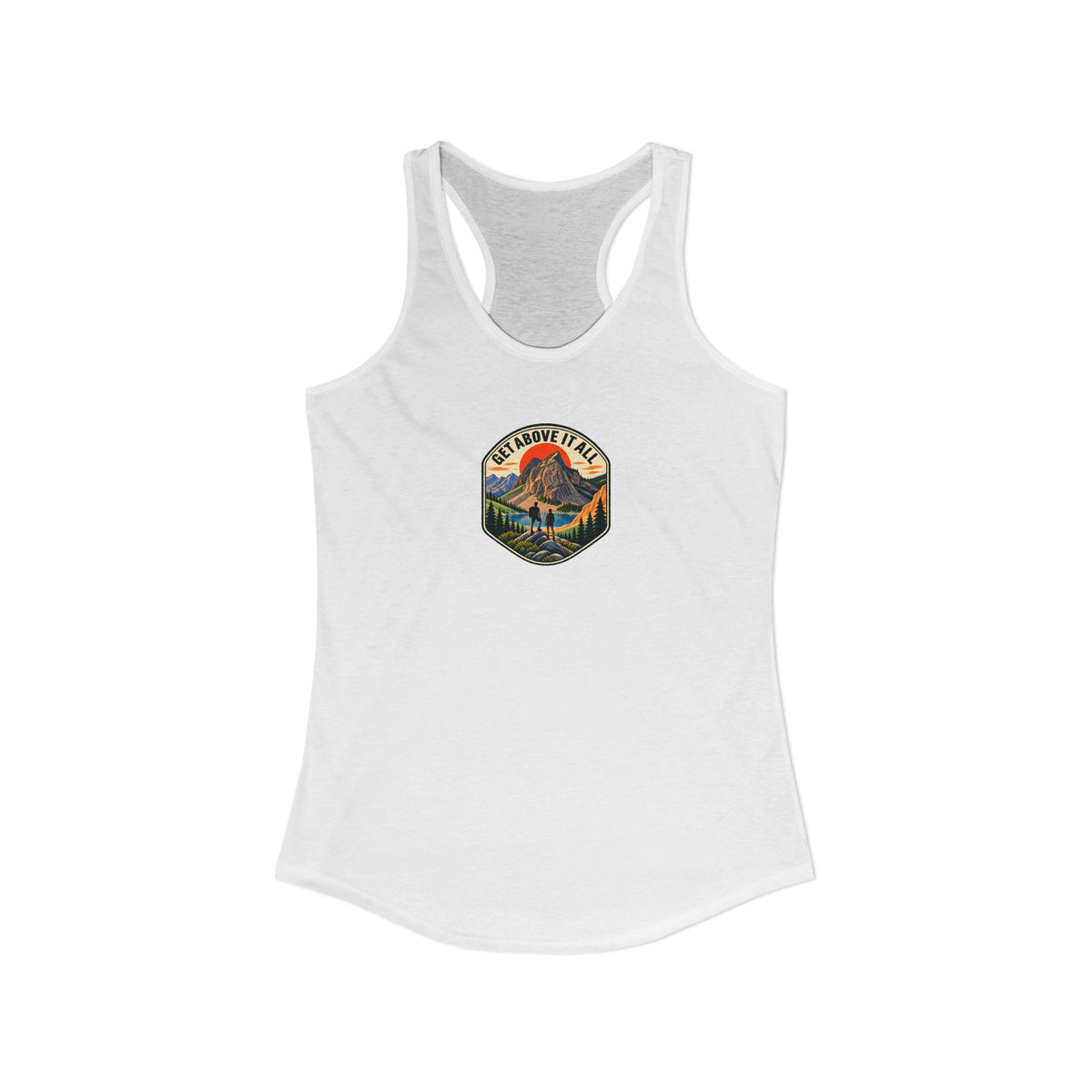Women's Racerback Tank - Classic Badge