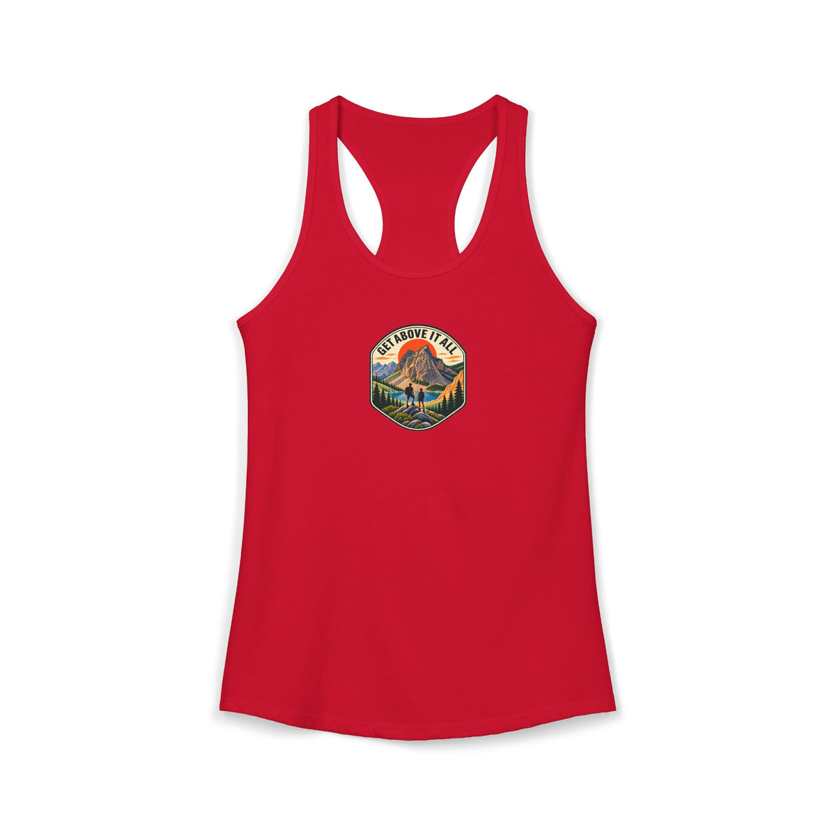 Women's Racerback Tank - Classic Badge