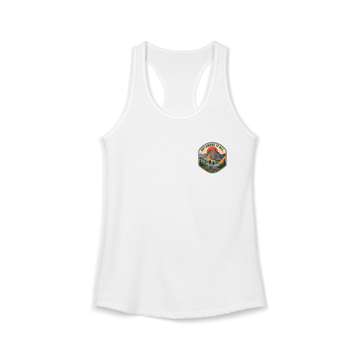 Women's Racerback Tank - Classic Badge