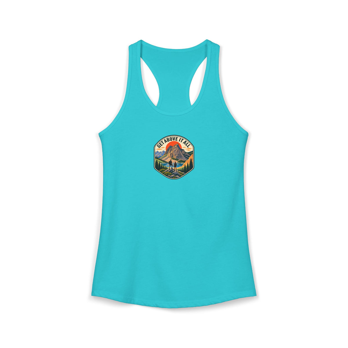 Women's Racerback Tank - Classic Badge