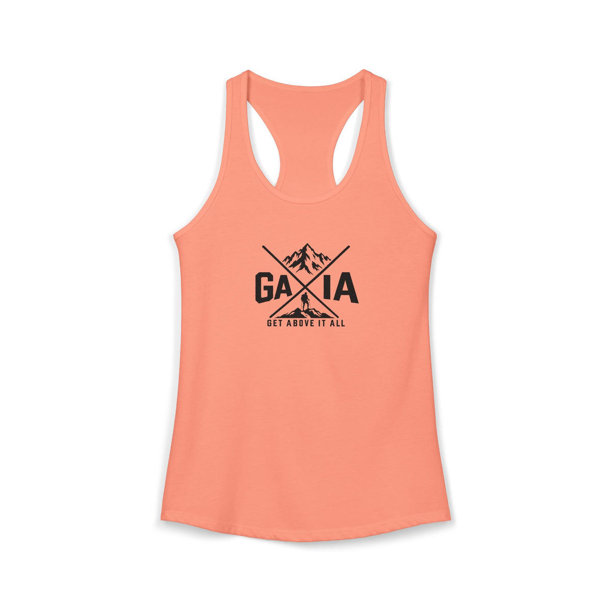 Women's Racerback Tank - Summit Cross
