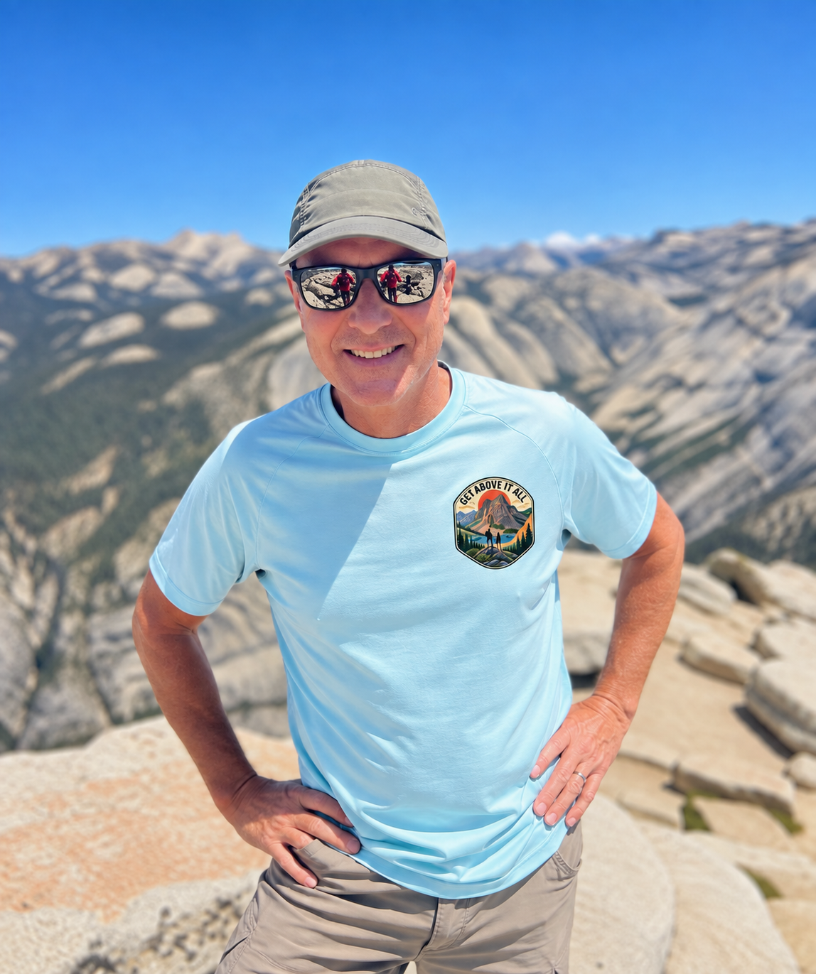 Men's Performance T-Shirt - Classic Badge