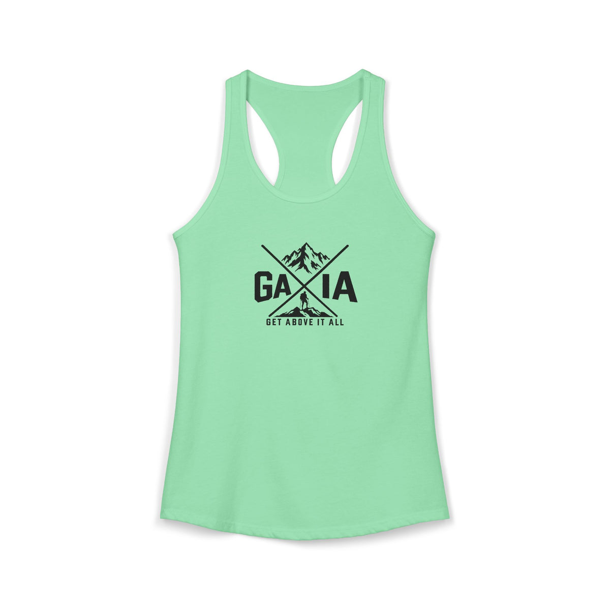 Women's Racerback Tank - Summit Cross