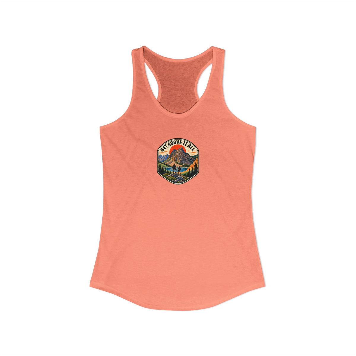 Women's Racerback Tank - Classic Badge