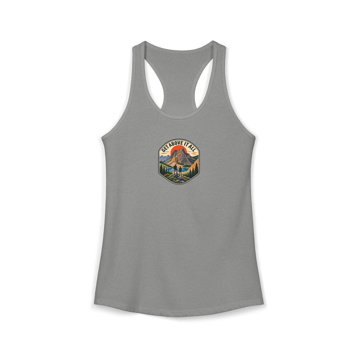 Women's Racerback Tank - Classic Badge