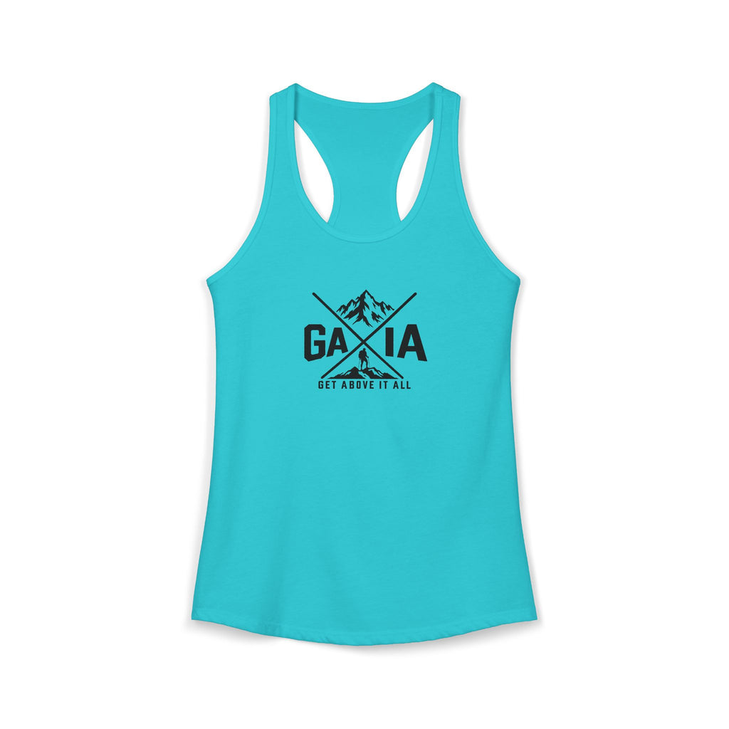 Women's Racerback Tank - Summit Cross