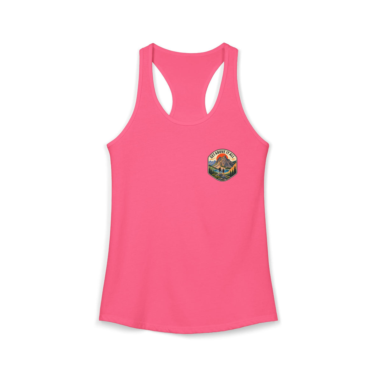 Women's Racerback Tank - Classic Badge