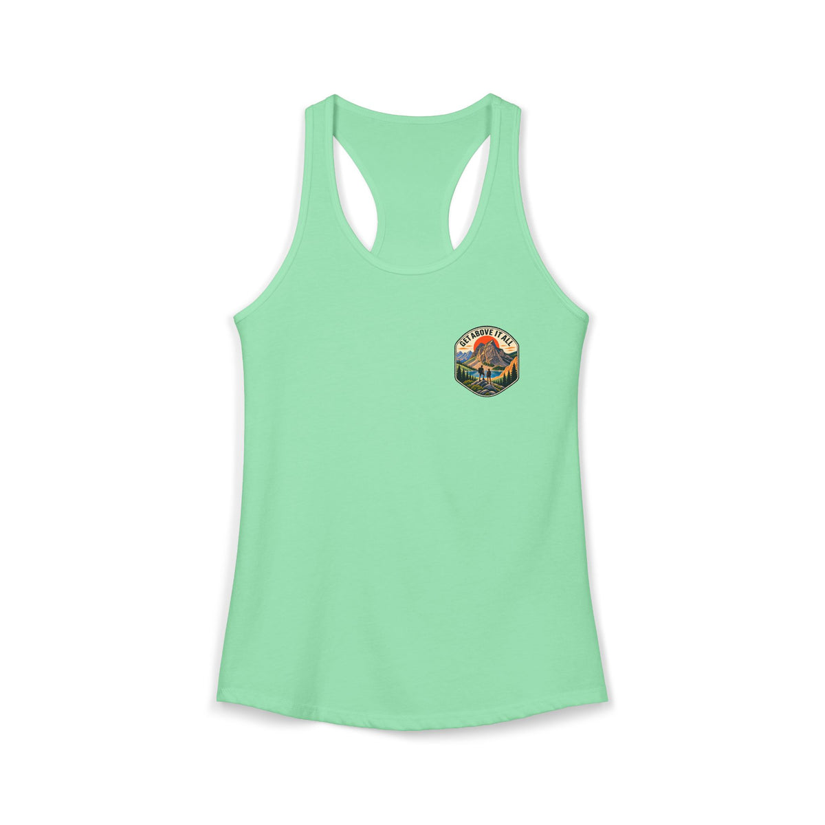 Women's Racerback Tank - Classic Badge