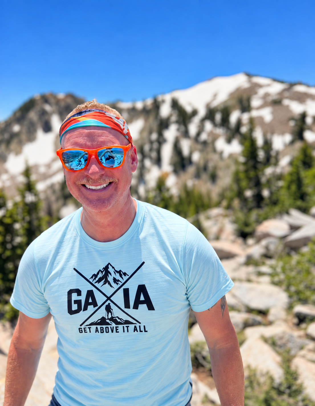 Men's Performance T-Shirt - Summit Cross