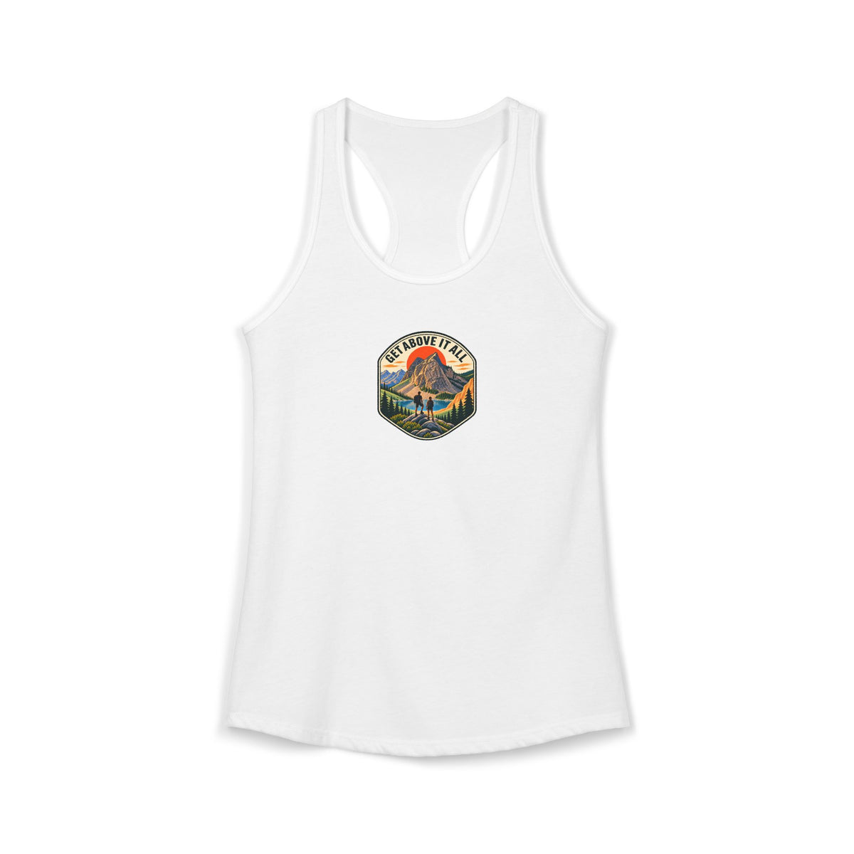 Women's Racerback Tank - Classic Badge