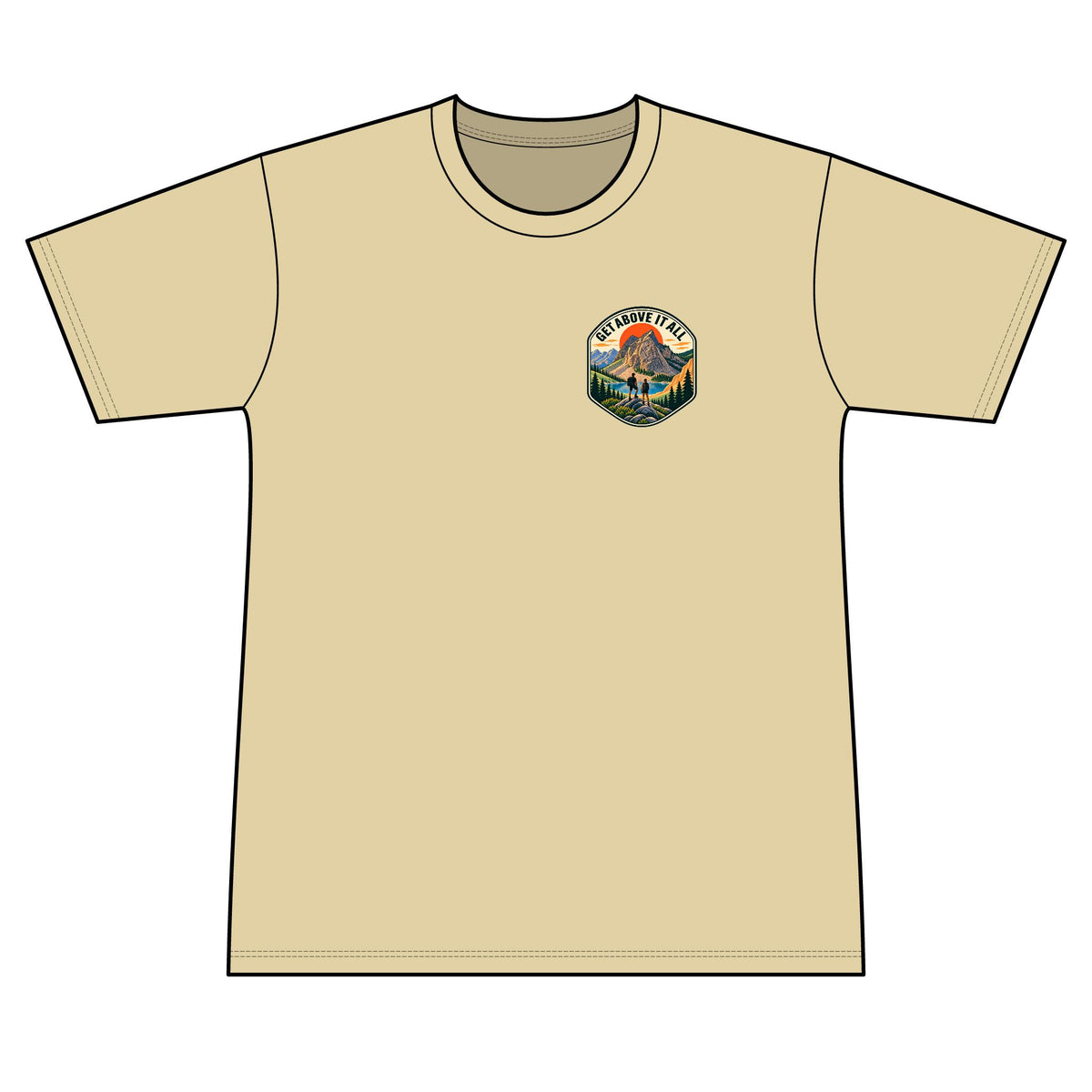 Men's Performance T-Shirt - Classic Badge