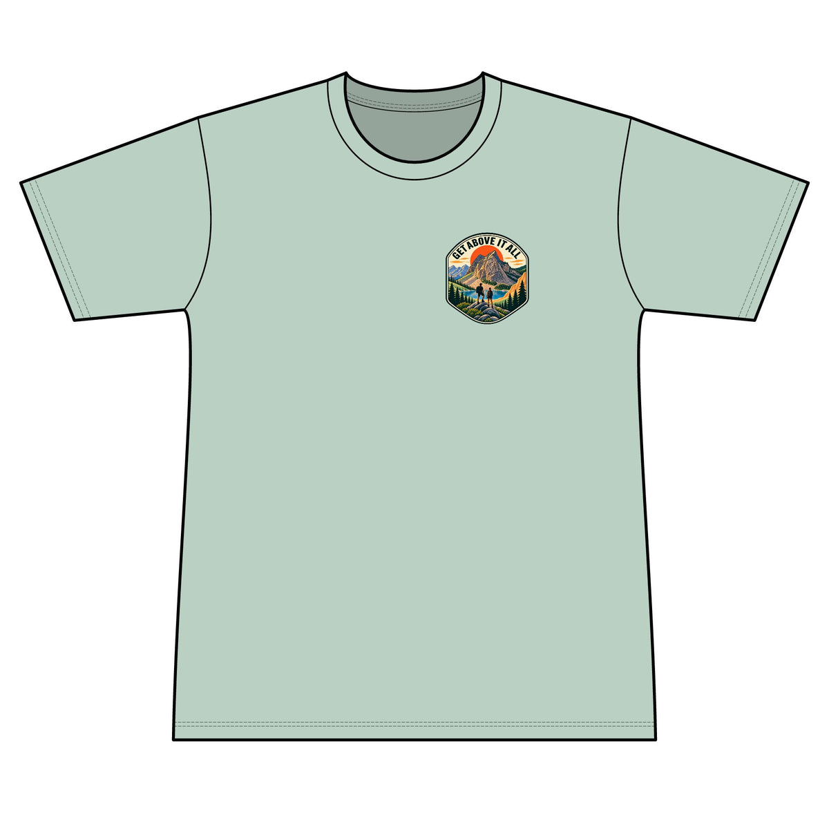 Men's Performance T-Shirt - Classic Badge