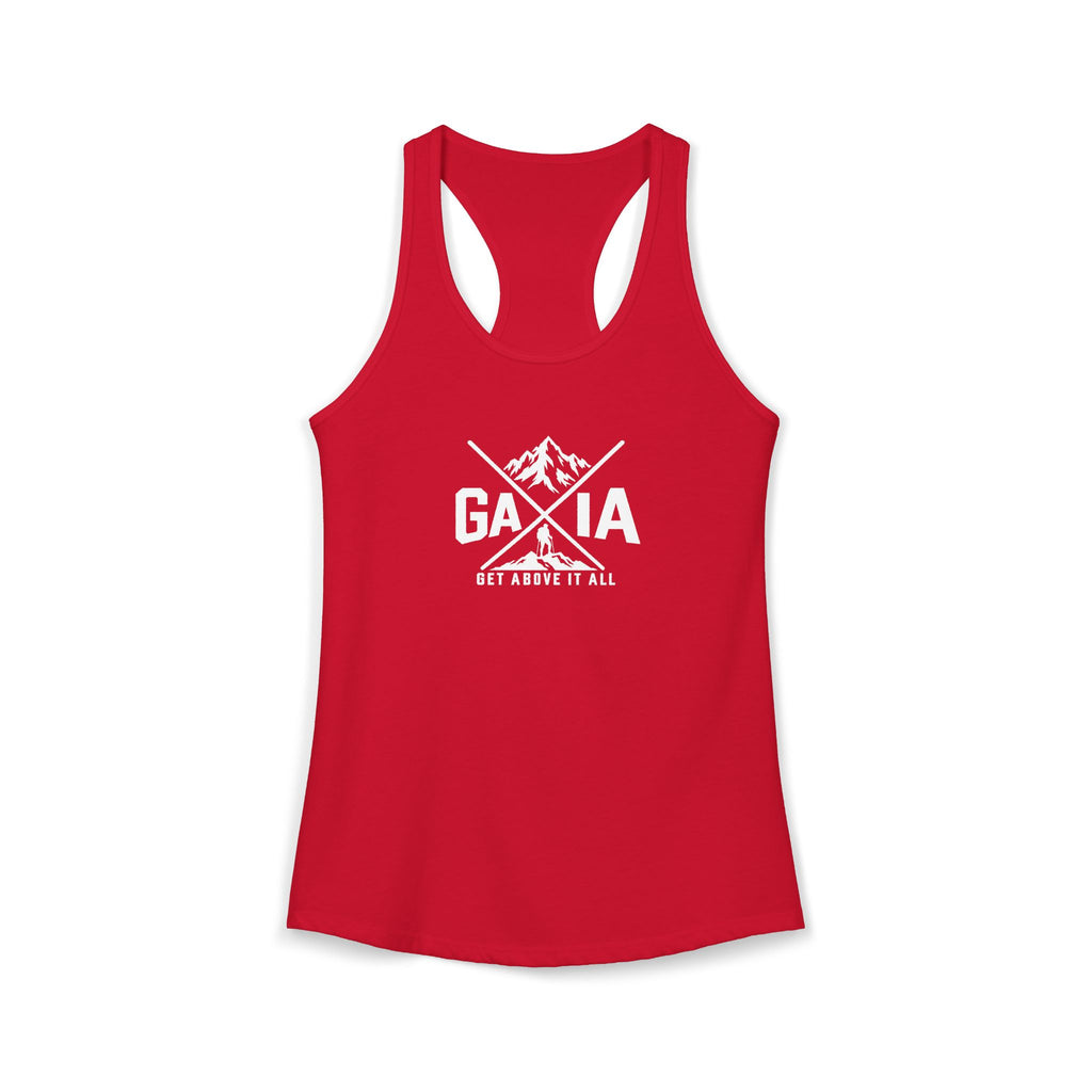 Women's Racerback Tank - Summit Cross