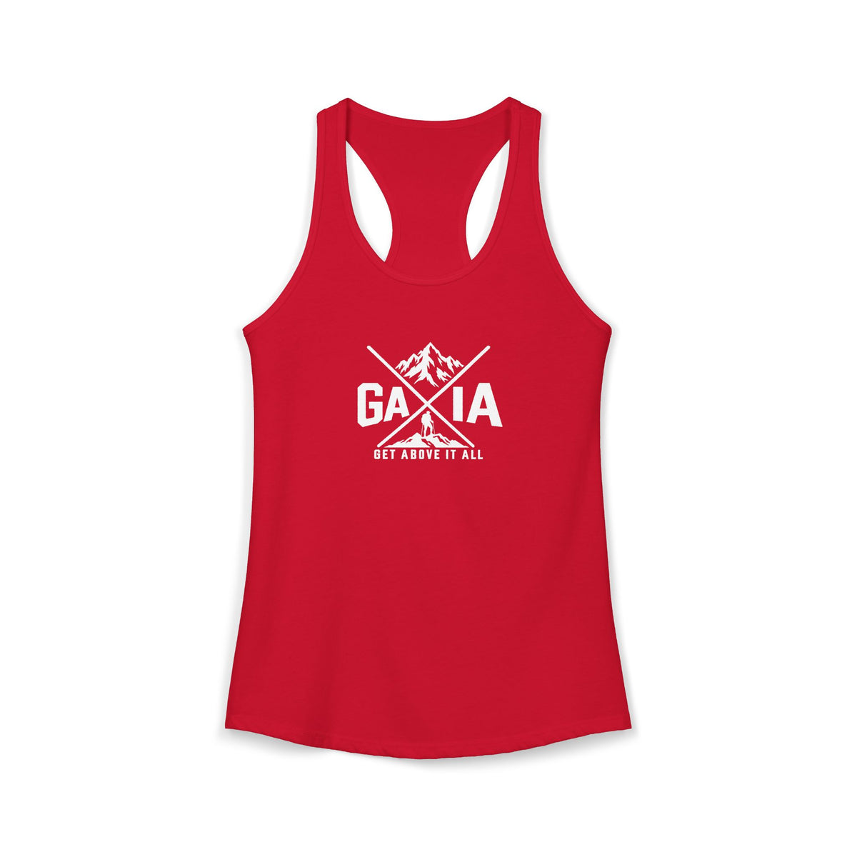 Women's Racerback Tank - Summit Cross