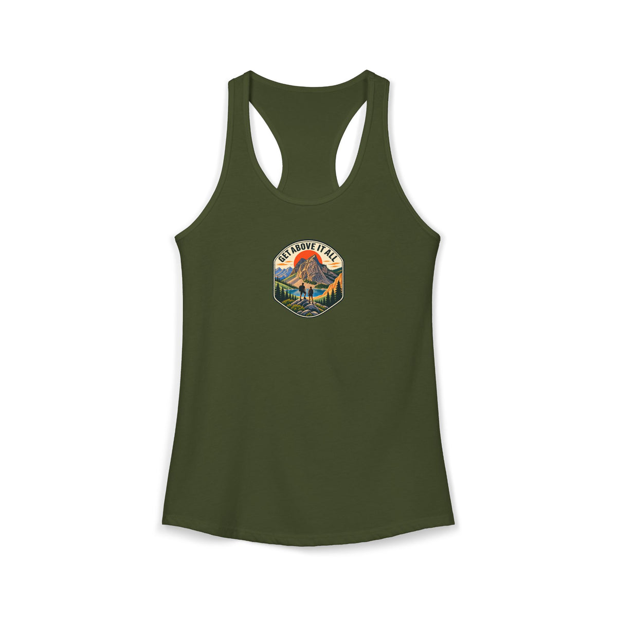 Women's Racerback Tank - Classic Badge