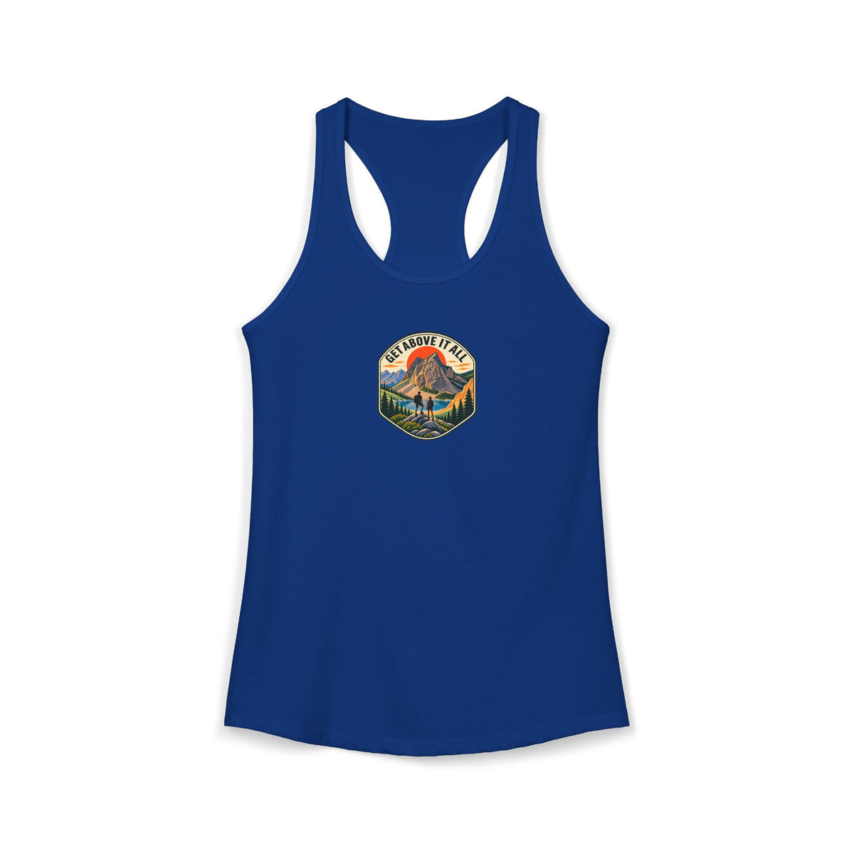 Women's Racerback Tank - Classic Badge